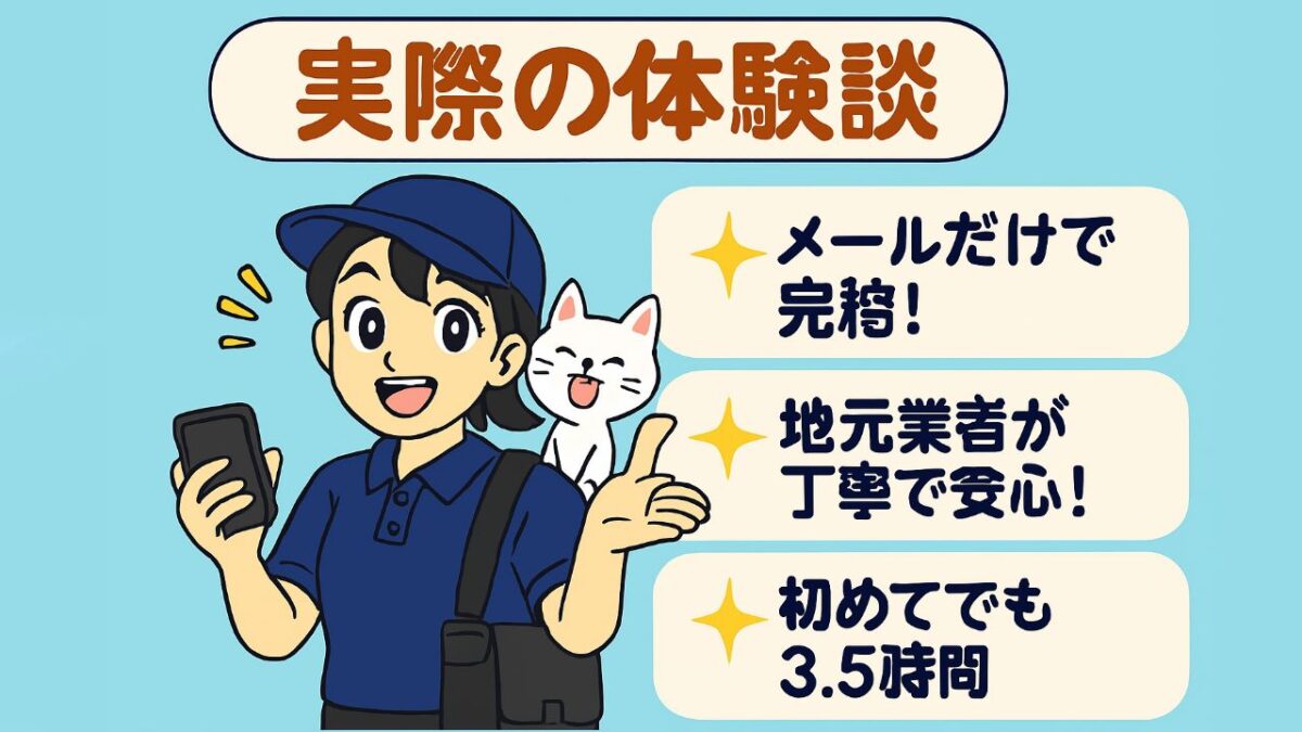 実際の体験談:一括査定で成功した声