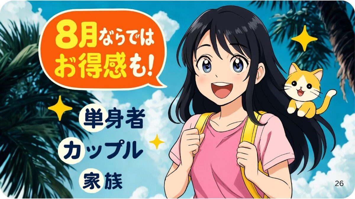 料金は?8月ならではのお得感も!